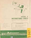 Johnson-Johnson OBI, Power Presses, Operation and Maintenance Manual Year (1969)-16 to 150 Ton-06